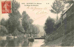 94 - Maisons Alfort - La Marne - Le Bras Du Moulin - Correspondance - Animée - CPA - Oblitération Ronde De 1908 - Voir S - Maisons Alfort