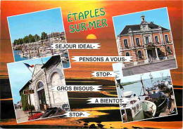 62 - Etaples Sur Mer - Multivues - Bateaux - CPM - Voir Scans Recto-Verso - Etaples