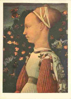 Art - Peinture - Pisanello - Princesse De La Maison D'Este - CPM - Voir Scans Recto-Verso - Peintures & Tableaux