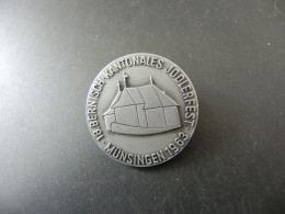 Old Badge Schweiz Suisse Svizzera Switzerland - Jodlerfest Münsingen 1963 - Unclassified