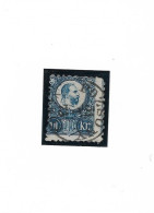 Timbre De Hongrie,  N: 10(e)  Dentelé 9 1/2,année 1871, Belle Oblitération - Gebraucht