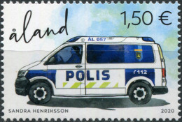 Åland Islands 2020. Aland Police (MNH OG) Stamp - Aland