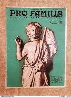 Copertina Pro Familia Del 1937 Cristo Risorto Terracotta Di Luca Della Robbia - Otros & Sin Clasificación