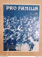 Copertina Pro Familia Del 1937 Los Angeles Concerto Di 1.500 Piccoli Violinisti - Otros & Sin Clasificación