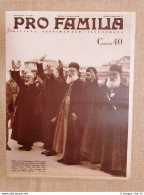 Copertina Pro Familia Del 1937 Roma Il Patriarca Maronita Monsignor Pietro Arida - Altri & Non Classificati