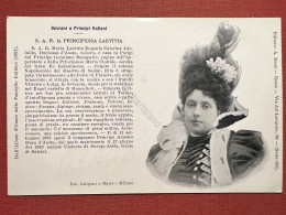 Cartolina Commemorativa - S. A. R. La Principessa Laetitia Di Savoia - 1900 Ca. - Unclassified