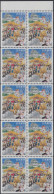 Japan H-Blatt Mit 10x Mi.Nr.2331 Präfekturmarke Osaka DanjiriFest Burg Kishiwada - Sonstige & Ohne Zuordnung