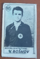 #12  Rare Football Card - SERBIA - VUJADIN BOSKOV FC VOJVODINA Yugoslavia Soccer - Other & Unclassified