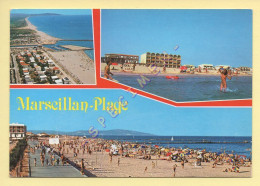 34. MARSEILLAN-PLAGE – Multivues (animée) (voir Scan Recto/verso) - Marseillan