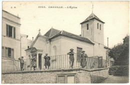 CHAVILLE (92)- L’Eglise. Editeur E. M., N° 3022. - Chaville