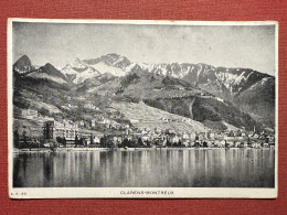 Cartolina - Clarens-Montreux - Panorama - 1900 Ca. - Unclassified