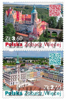 2022.06.28. Poland See More (Czocha Castle, Zamosc Town Hall And The Great Market Square) - MNH - Unused Stamps