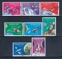 Haiti 1969 Mi# 1072-1079 Used - Apollo 7 And Apollo 8 / Space - America Del Nord