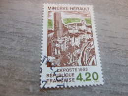Minerve - 4f.20 - Yt 2818 - Brun Et Vert - Oblitéré - Année 1993 - - Gebraucht