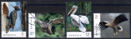Romania, 2018, USED,    Record Breaking Birds, Mi. Nr. 7464-7 - Used Stamps