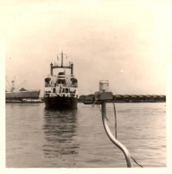 Bateau - Photo Ancienne Originale - Cargo Navire De Commerce WEBE - 8,7x8,7 Cm - Cargos