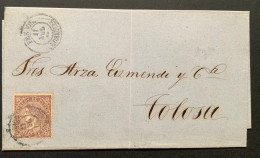 España Ferrol Galicia A Tolosa - ...-1850 Prephilately