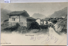 Finhaut - Près Finhauts (Valais) - Rue Entrant Par Le Haut Du Village ; Précurseur (16'566) - Finhaut