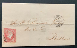 España Ferrol Galicia A Bilbao - ...-1850 Prephilately