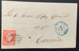 España Betanzos Galicia A Coruña - ...-1850 Prephilately