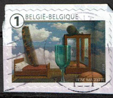 Postzegel Uit Boekje René Magritte Uit 2014 (OBP 4438 ) - Used Stamps