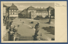 Fulda Bonifatiusplatz Hotel Zum Kurfürsten, Gelaufen 1940 Als Feldpost (AK1212) - Fulda