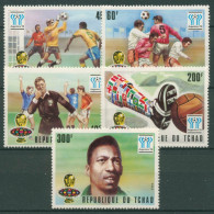 Tschad 1977 Fußball-WM 1978 Argentinien 811/15 Postfrisch - Tschad (1960-...)