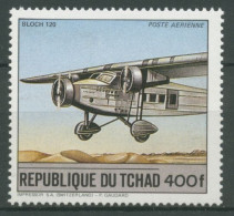 Tschad 1984 Verkehrsmittel Bloch 120 Flugzeug 1065 A Postfrisch - Ciad (1960-...)