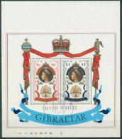 Gibraltar 1977 Königin Elisbeth II. Block 3 Gestempelt (C30884) - Gibraltar