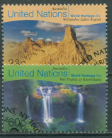 UNO New York 1999 UNESCO Australien 807/08 Gestempelt - Oblitérés