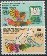 UNO New York 1992 Kommission Für Wirschaft Und Technologie 635/36 Postfrisch - Ongebruikt