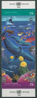 UNO New York 1992 Saubere Meere Meerestiere Fische 627/28 ZD Postfrisch - Unused Stamps