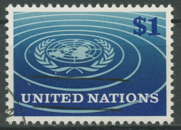 UNO New York 1966 Freimarke UNO-Emblem 165 Gestempelt - Gebruikt