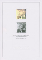 Bund 2016 Ernst Litfaß Schwarzdruck/Hologramm SD 39 A. Jahrbuch (G80272) - Brieven En Documenten