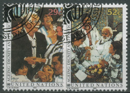 UNO New York 1993 Senioren 642/43 Gestempelt - Used Stamps