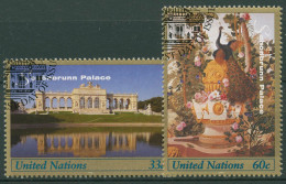 UNO New York 1998 UNESCO Schloss Schönbrunn Wien 789/90 Gestempelt - Used Stamps