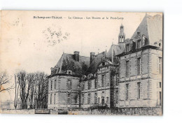 SAINT LOUP SUR THOUET - Le Château - Les Douves Et Le Pont Levis - Très Bon état - Saint Loup Lamaire