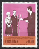 Paraguay 1967. Scott #1043 (MH) John F. Kennedy, 50th Birth Anniv. & Mr And Mrs M. Scott Carpenter - Paraguay
