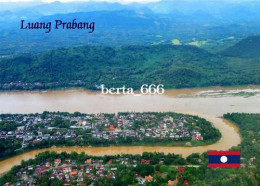 Laos Luang Prabang Aerial View UNESCO New Postcard - Laos