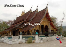 Laos Wat Xieng Thong Temple UNESCO New Postcard - Laos