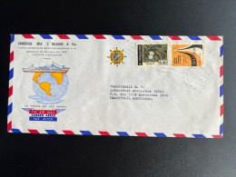 EQUADOR 1976 AIR MAIL LETTER CUENCA TO AMSTERDAM 15-03-1976 - Equateur