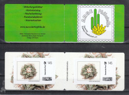 Deutschland**, Markenheft Personalisierte Ausgabe, Sukkulente / Germany, MNH, Booklet, Pers. Issue, Succulent - Cactus
