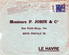 FRANCE.1929.  Publicité "LA VACHE QUI RIT" 50C  JEANNE D'ARC (SEUL S/ETTRE ). - Storia Postale