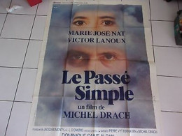 Affiche Originale 120 X 160 Film Le Passé Simple Avec Marie José Nat - Afiches