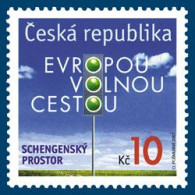** 538 Czech Republic In The Schengen Area 2007 - Comunità Europea