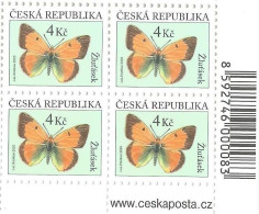 ** 1094 Czech Republic Clouded Yellow Butterfly 2020 - Schmetterlinge