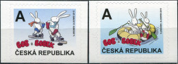 Czech Republic 2015. For Children - Bob And Bobek (MNH OG) Set Of 2 Stamps - Ongebruikt