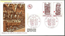 France 1980 Mi 2231-2232 FDC  (FDC ZE1 FRN2231-2232) - Médecine