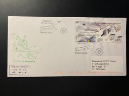 Lettre "Les Oiseaux - Albatros" 21/05 /2016 - 790 - TAAF - Kerguelen - Storia Postale