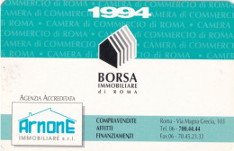 Calendarietto - Arnone Immobiliare - Roma - Anno 1994 - Tamaño Pequeño : 1991-00